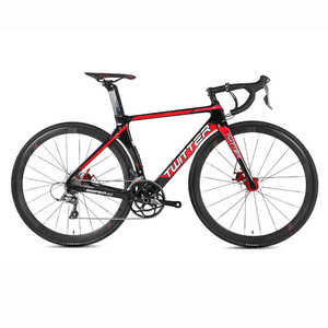 Bicicleta de Carretera de Fibra de Carbono Trotter Sniper2.0 de 16 Velocidades con Frenos de Disco 700C para Carreras de Alto Rendimiento - Product Image 2