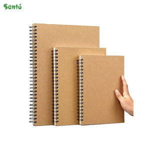 Blocco da Disegno con Spirale, Quaderno per Schizzi, Blocco Note per Promozioni, Forniture per Ufficio e Scuola, Disegno e Pittura - Product Image 1