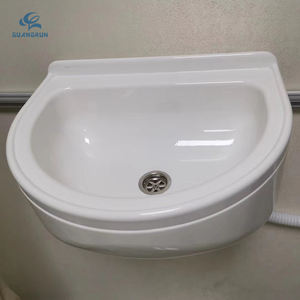 Lavabo mural ovale de luxe en acrylique GuangRun pour <span class=keywords><strong>douche</strong></span> de <span class=keywords><strong>camping</strong></span>-<span class=keywords><strong>car</strong></span> et usage quotidien en <span class=keywords><strong>camping</strong></span> - Product Image 5