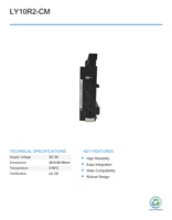Module de sortie à relais programmable M-ITSUB PLC LY10R2-CM 16 points d'occasion pour l'automatisation industrielle