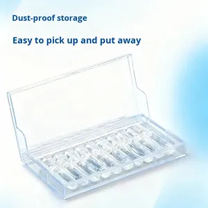 صندوق بلاستيكي شفاف مستطيل الشكل لتخزين وتوزيع الأدوية بالجملة - Product Image 3