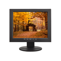 Moniteur BPSY TFT LED BNC 10 pouces, moniteur LCD CCTV carré 10,4 pouces