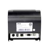 Imprimante thermique de reçus et de factures série SNBC BTP-U80II à faible bruit, imprimante thermique 80 mm