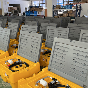 Réservoir de carburant portable électrique <span class=keywords><strong>200L</strong></span> DC12V avec pompe, tuyau et buse à carburant - Product Image 6