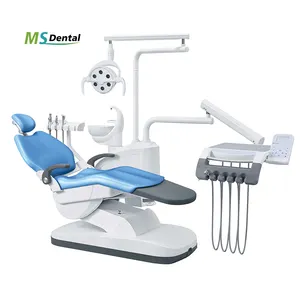 Cina prezzo fornitore colori personalizzati Top inferiore montato dentista attrezzature Unidad sedia dentale per la vendita