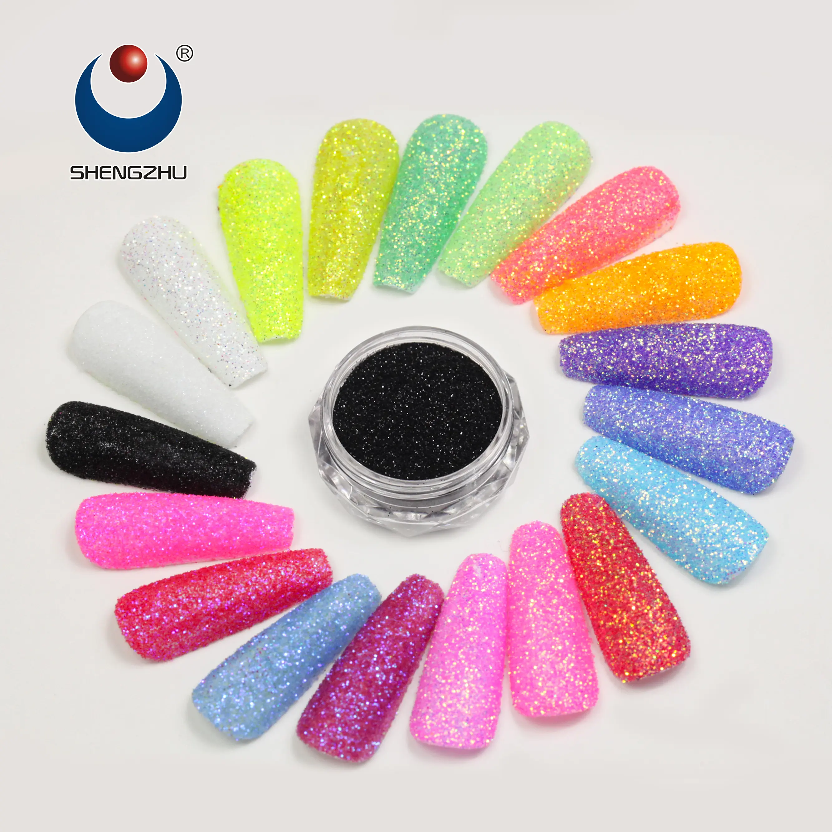 Holographic brilliant sparkle Glitter Powder candy color glitter for nail acrylic powder