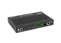 Encodeur-Décodeur HDMI H264 H265 4K30 1080P60 AV sur IP avec encodage couleur 4:2:2, multivue 16 fenêtres, fonction de roaming et de fusion vidéo