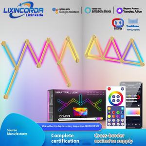 Mesa de Juego RGB Symphony Patchwork con Luz Ambiental, Conexión Wifi, Bluetooth, Aplicación de Pared, PC, Constellation Quantum Pickup Graffiti - Product Image 5