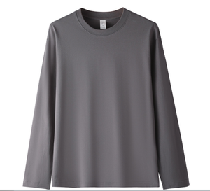 Long-sleeved <strong>T</strong>-<strong>shirt</strong> As a Base Layer for Long <strong>Johns</strong>, a Round-neck <strong>T</strong>-<strong>shirt</strong> for Both Men and Women, Paired with Couple <strong>Shirts</strong> - Product Image 3