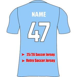 Maillot de football rétro personnalisé pour homme avec impression numérique, 100 % polyester, séchage rapide, service OEM pour l'hiver, idéal pour le sport - Product Image 1