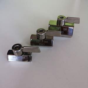 Válvula de Bola de Acero Inoxidable 3/8 Pulgadas 304 PN63 Tipo Flotante para Agua - Product Image 1