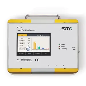 Compteur de particules laser SUTO S132 Version Pro Plus petit canal 0.1 < d <= 0.5 Détection laser Mesure de la qualité et de la pureté