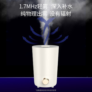 <b>Humidifier</b> 2.6L Large Capacity Gentle Mist Negative Ion Air Purification Knob Model Home Use - Product Image 4