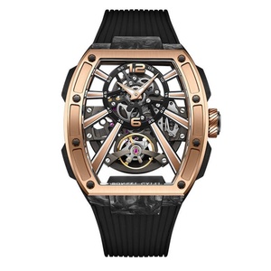 Montre homme BG9005, montre mécanique à bracelet, étanche, mouvement automatique, montres en fibre de carbone pour homme - Product Image 1