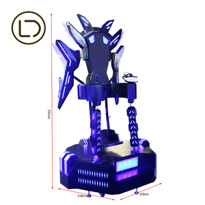 LeaderDream เทคโนโลยีใหม่ 360 วิสัยทัศน์ VR สัมผัส 9d ความจริงเสมือนยืนขึ้นเครื่องจําลองการบิน VR - Product Image 3