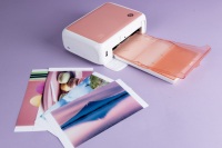 Imprimante photo portable sans fil Bluetooth HPRT C4000L 300 DPI, mini imprimante thermique de poche, imprimante photo couleur