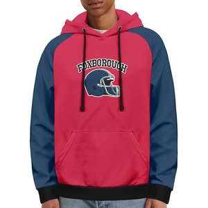 Logo de l'équipe de football de Philadelphie impression sweats à capuche raglan pour hommes impression à la demande logo aigle de mer sweat à capuche ample OEM - Product Image 6