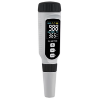Vente flash - Testeur de pH intelligent HEDAO PH828+ avec capteur, écran LCD grand format, charge USB, personnalisable OEM, précision 0,05 pH