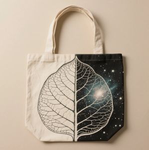 Vente en gros de sacs à provisions OEM en toile de coton recyclé, mode personnalisée et écologique, pour projet de bricolage, déjeuner, cadeau, promotion - Product Image 5