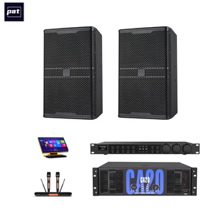 Hệ thống âm thanh karaoke Pat KP4012 hoàn chỉnh, loa toàn dải 12 inch, bộ đầy đủ, dùng cho hát/ nhạc DJ - Product Image 1