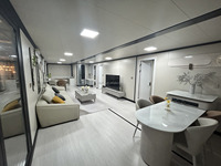 Maison modulaire pliable petites maisons prêtes à être expédiées
