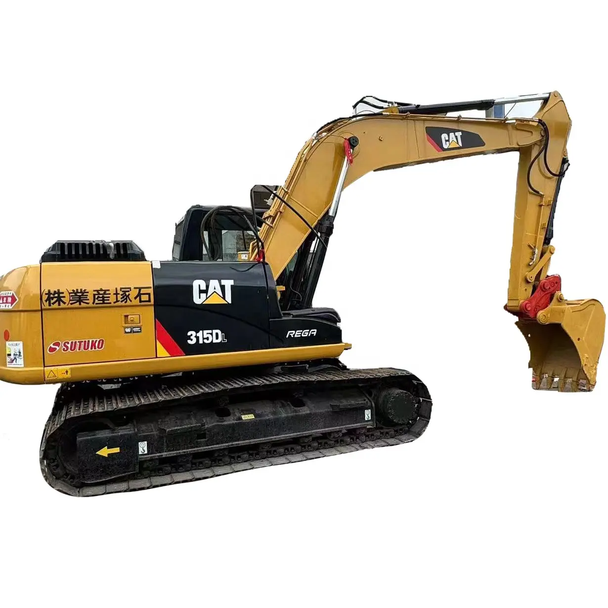 Cat 315 Crawler sử dụng máy xúc với 15 tấn Trọng lượng có tính năng đáng tin cậy mèo động cơ sử dụng máy xúc