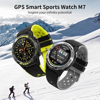 Reloj Inteligente M7, Reloj Deportivo con Resistencia al Agua IP67, Frecuencia Cardíaca Dinámica, Presión Arterial, Monitoreo del Sueño, Reloj GPS, Reloj Inteligente de Alta Gama