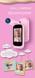 Venta caliente XA31 juguetes de teléfono para niños ABS + conocimiento de trabajo de gel de sílice/conocimiento del país/dirección para teléfono inteligente de moda - Product Image 3