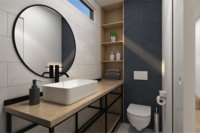 Maison modulaire en conteneur de 2 étages, prête à être expédiée, de qualité supérieure, 20 pieds, 40 pieds, 2 à 4 chambres, maison miniature de luxe, unité de vie préfabriquée à vendre