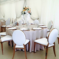 Chaises Médaillon pour Mariages et Événements, Idéales pour Salles à Manger et Banquets