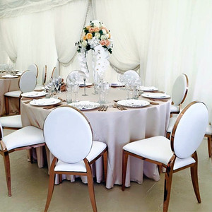 <span class=keywords><strong>Chaises</strong></span> <span class=keywords><strong>Médaillon</strong></span> pour Mariages et Événements, Idéales pour Salles à Manger et Banquets - Product Image 5