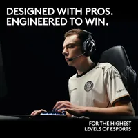 PRO X 2 Headset Gaming Nirkabel dengan Mikrofon, Driver Graphene 50mm, Mode Ganda Kabel+Nirkabel untuk Pembatalan Kebisingan Aktif 1.8m