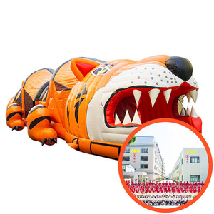 Y & G OEM lớn các chướng ngại vật trượt bơm hơi Inflatable trở ngại Bouncer Inflatable trở ngại khóa học - Product Image 1