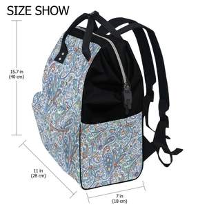 Оптовая продажа, уличный Детский многофункциональный портативный рюкзак для подгузников, сумка для мамы, детская дорожная сумка, сумки для подгузников - Product Image 2