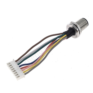 M12 x Mã 8 pin để JST 1.25mm 8 10 pin kết nối cáp dây - Product Image 3