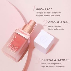 O.TW O.O Rubor <span class=keywords><strong>En</strong></span> <span class=keywords><strong>Crema</strong></span> Indonesia Malasia Pakistán Mejor venta Maquillaje Blush 4 colores <span class=keywords><strong>Crema</strong></span> líquida de larga duración - Product Image 3