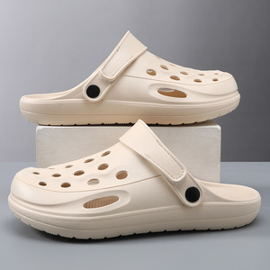 Guru Women's EVA <b>Clogs</b> Round Toe Thick Sole Non Slip Outdoor Summer Sandals Size 39-46 Beige Black Gray - Product Image 3