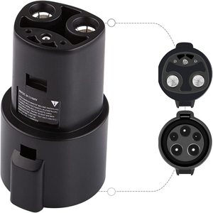 1型J1772至特斯拉电动汽车充电适配器60A 250伏交流电，适用于特斯拉3/<span class=keywords><strong>S</strong></span>/X/Y <span class=keywords><strong>SAE</strong></span> J1772型电动汽车充电器 - Product Image 1