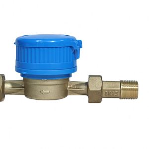 Contatore d'acqua meccanico a getto singolo <span class=keywords><strong>DN</strong></span> 15, contatore d'acqua in ottone a getto singolo <span class=keywords><strong>DN</strong></span> 20 con linea di impulsi - Product Image 2