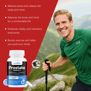 Capsules de formule premium pour la prostate, complément alimentaire pour hommes favorisant le flux urinaire, à base de palmier nain, de zinc et de graines de citrouille - Product Image 3
