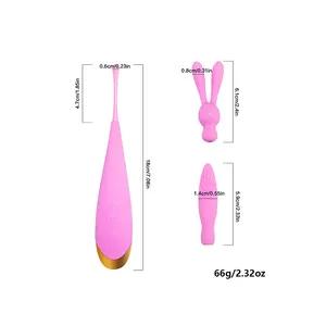 Gf Maker Clitoris Stimulator Tepel Massage G Spot Vibrator Sex Producten Voor Vrouwen