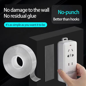 Nano cinta de doble cara, cinta de <span class=keywords><strong>Gel</strong></span> de instalación extraíble multiusos pesada, agarre adhesivo, cinta adhesiva fuerte para pared - Product Image 4