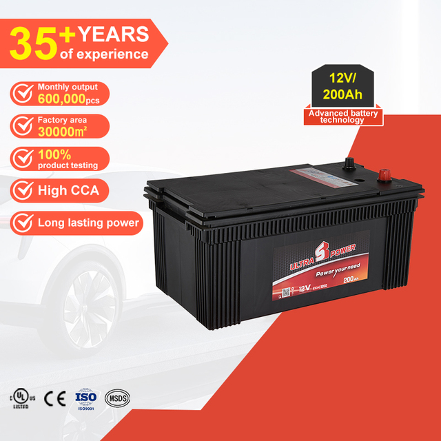 Good Price JIS Standard Car Battery Maintenance Free Electric Vehicles 12V 100Ah Lead Acid Auto Battery