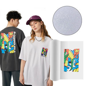 Rouleau de paillettes super premium Film DTF 30cm 60cm Film PET Film de transfert de chaleur impression pour T-shirt impression personnalisée - Product Image 5