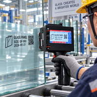 Imprimante jet d'encre portable de qualité supérieure pour codes QR, images et dates, idéale pour la logistique industrielle (approvisionnement en gros)