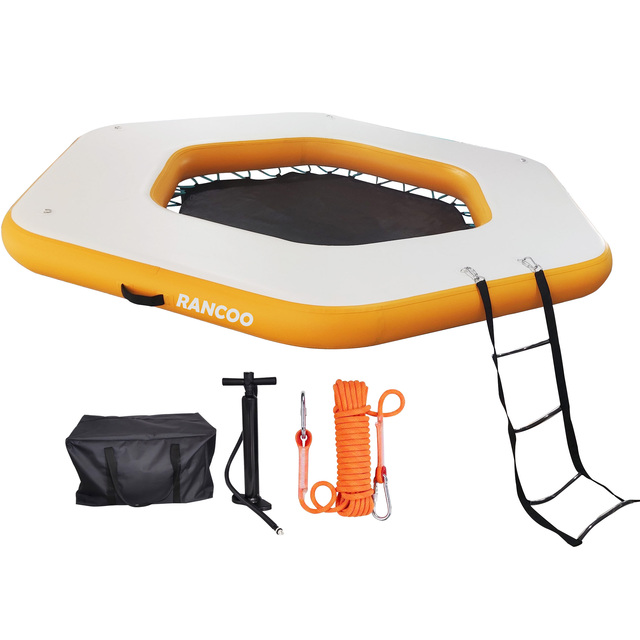 Customized OEM Inflatable Water Platform Floating Dock Inflatable Water Park