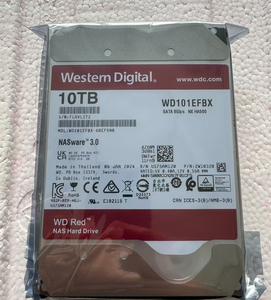 ฮาร์ดไดรฟ์ภายในสำหรับ NAS รุ่นใหม่ Red 10TB Plus ความเร็ว 7200 RPM SATA 6 Gb/s แคช 256 MB ขนาด 3.5 นิ้ว สำหรับเซิร์ฟเวอร์ - Product Image 1