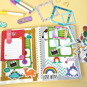 Nuevo Set de Cuadernos Infantiles con Pegatinas, Regalos de Cumpleaños <span class=keywords><strong>para</strong></span> Niñas y <span class=keywords><strong>Adolescentes</strong></span>, Diario, Álbum de Recortes, Agenda - Product Image 4