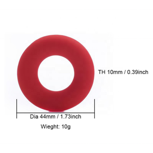 Al por mayor: Abalorios de silicona con forma de donut, dijes para pulseras, llaveros de pasatiempo y accesorios para la fabricación de joyas y chupetes de bebé - Product Image 4