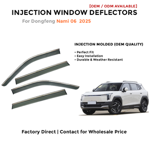 Déflecteurs de fenêtre latérale pare-pluie pour Toyota Cruiser 2019-2020 accessoires auto - Product Image 2